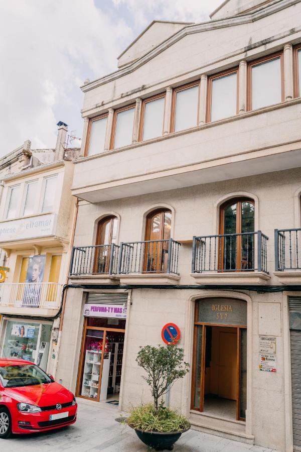 Apartamento La Iglesia Caldas De Reis Exteriör bild